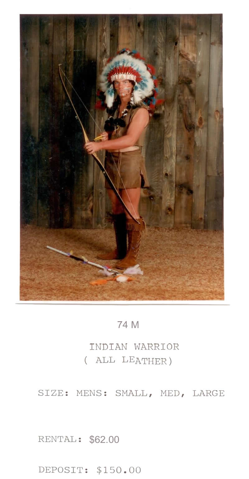 INDIAN WARRIOR - Click Image to Close